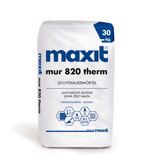 maxit mur 820 therm Leichtmauermörtel