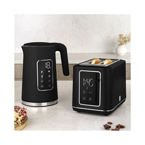 Berlinger Haus Wasserkocher mit Digitalanzeige Black Vantage Collection