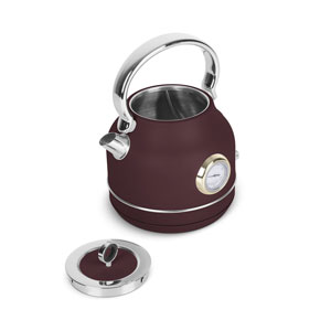 Berlinger Haus Wasserkocher matt bordeaux Leonardo Collection