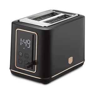 Berlinger Haus Toaster mit Digitalanzeige Black Rose Collection