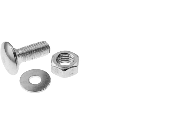 Rigips Zargenschraube mit Unterlegscheibe und Mutter - C5-hoch