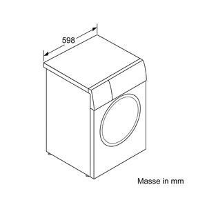 Bosch WAN28243CH Waschmaschine Frontloader 8kg