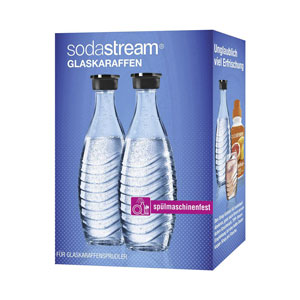 SodaStream DuoPack Glaskaraffe (2 x 0.7L Glaskaraffen)