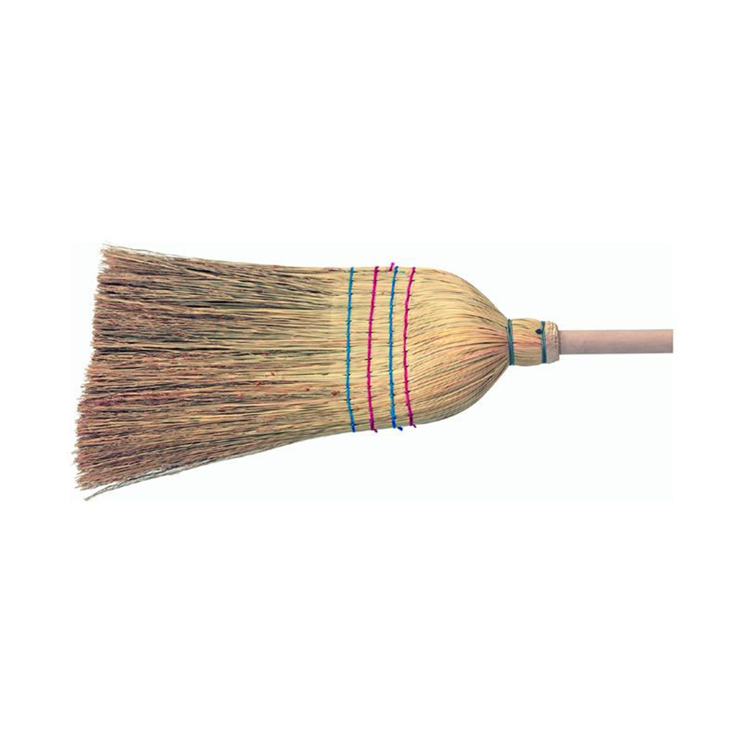 Reisbesen mit Holzstiel 5-Band