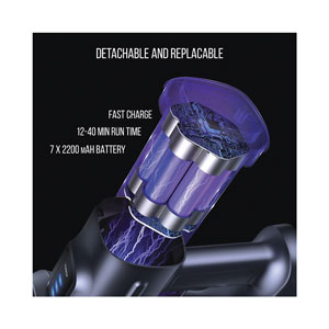 Berlinger Haus Akku-Staubsauger Black Rose Collection