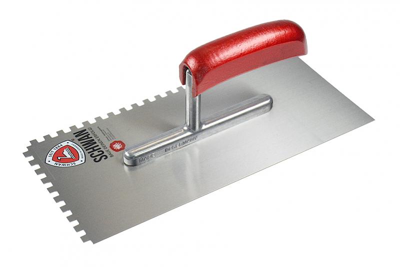 Glättekelle 280x130mm Stahl gez. 3x3