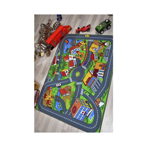 Meubinex Quiet Town Spielteppich 95x133cm