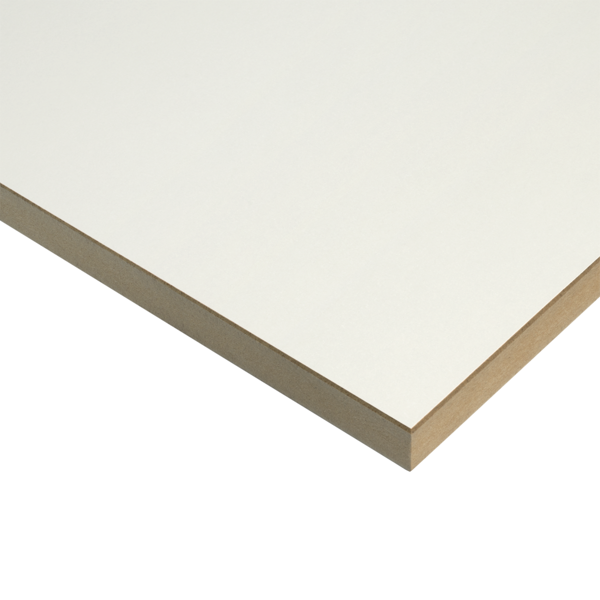 MDF Platte beschichtet SwissMDF Grundierfolie P213 weiss SM seidenmatt SwissKrono E1 nicht tragend im Innenbereich