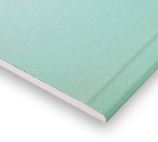 Rigips Gipsplatten kartonummantelt kernimprägniert Vario RBI 12,5mm  2000x1250mm ; 1 Stk. à 2.5 m² / 1 Pal. à 50 Stk.