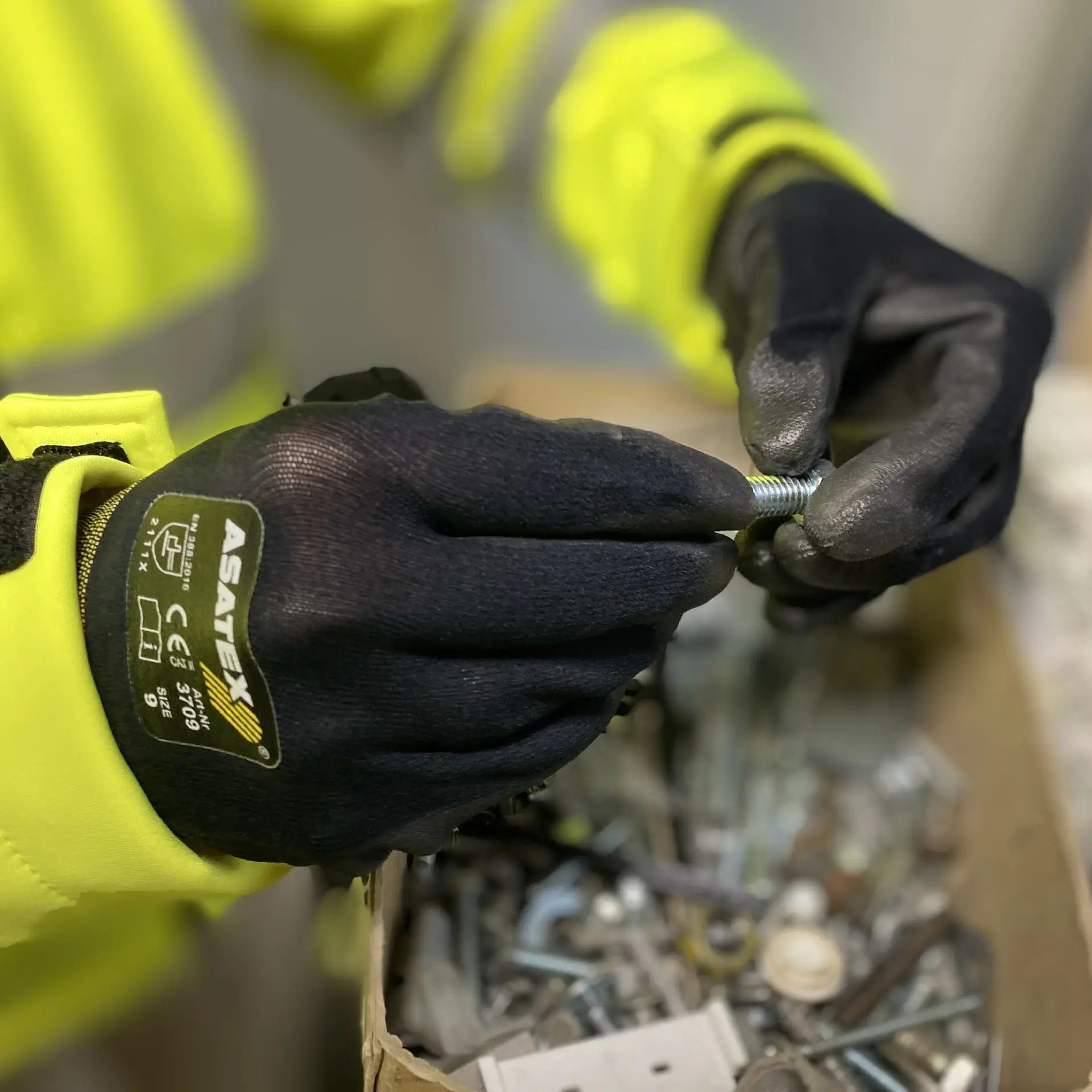 ASATEX PU-Handschuh 3709-6