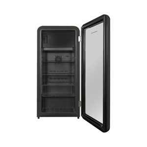 Kibernetik RKS149 Retro Getränkekühlschrank schwarz