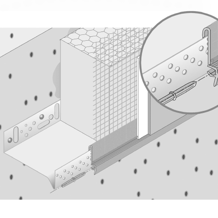 maxit Sockelaufsteckprofil Kunststoff