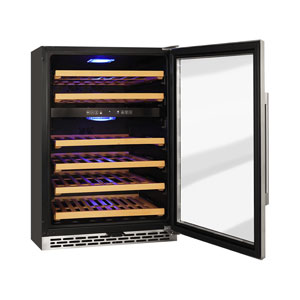 Kibernetik FSP Weinklimaschrank 46 FL Chromstahl