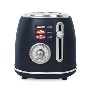 Berlinger Haus Toaster matt blue Deep Sea Collection
