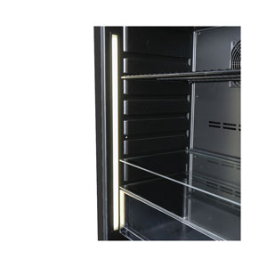 Kibernetik RKS149 Retro Getränkekühlschrank schwarz