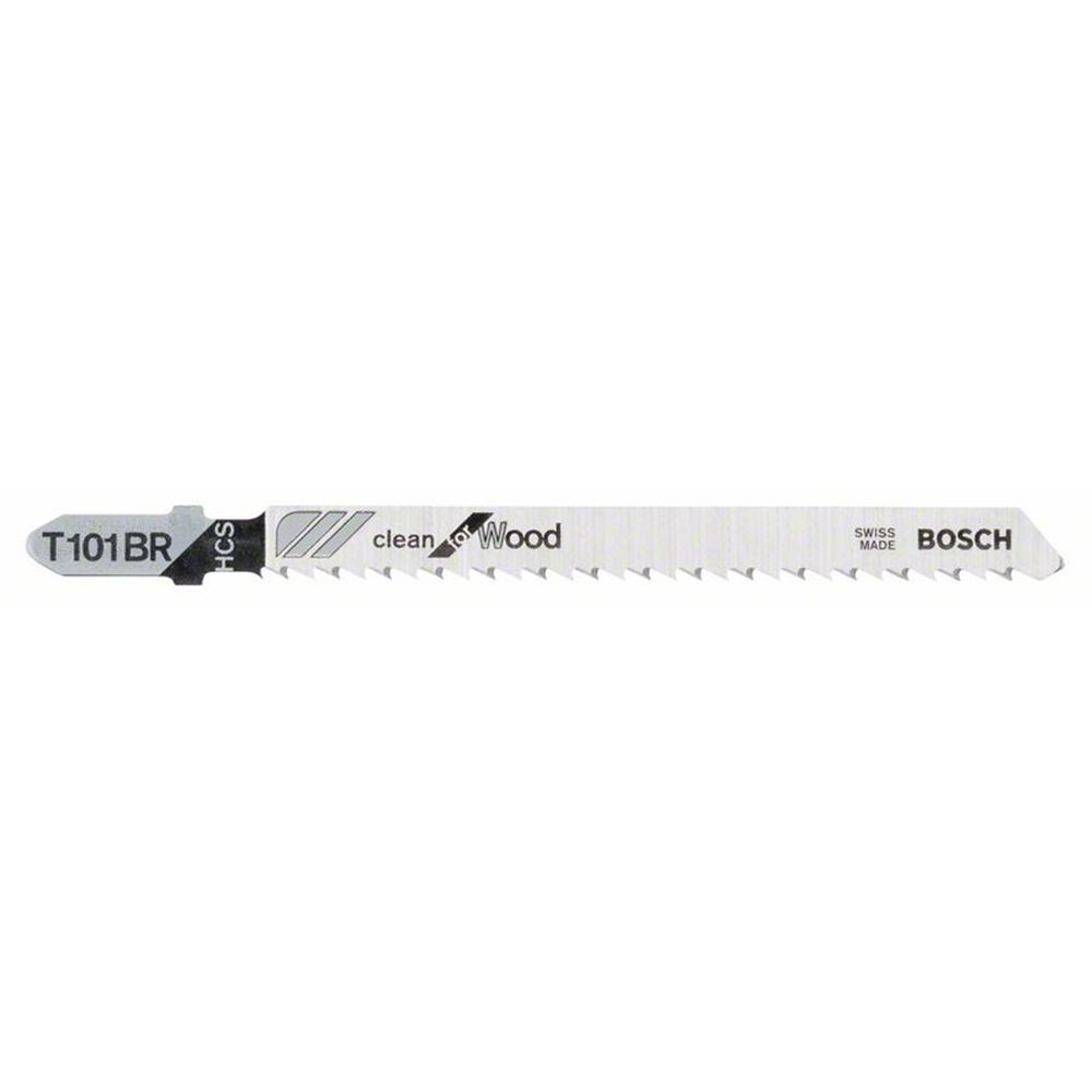 Bosch Stichsägeblatt T 101 BR Clean for Wood 25 VPE