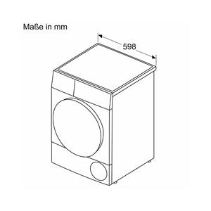 Bosch WQB245BCCH Wärmepumpentrockner