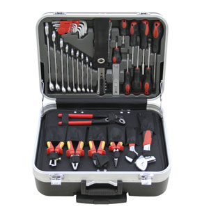 Werkzeugkoffer fahrbar 136-teilig