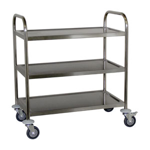 Servicewagen mit drei Etagen