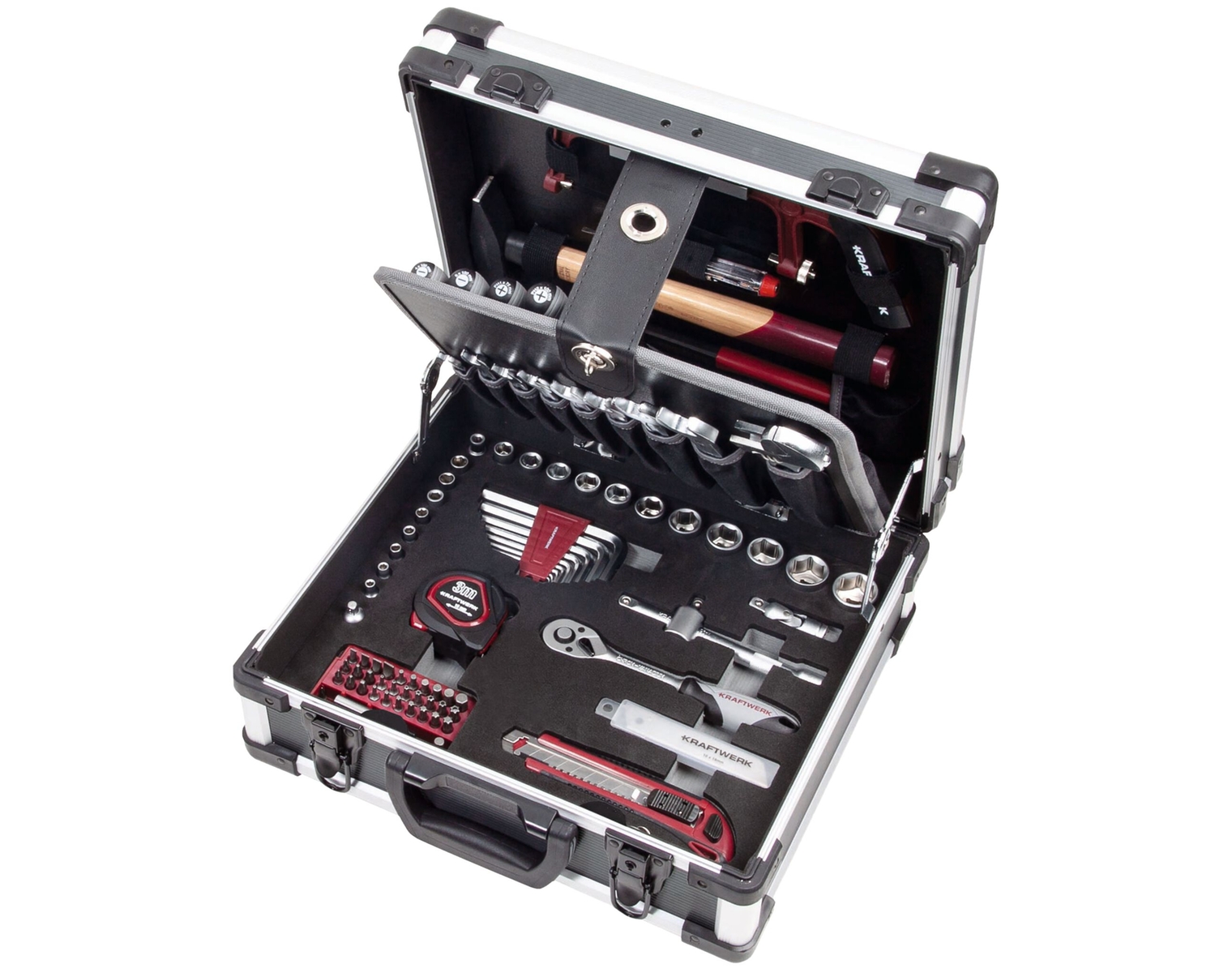 Werkzeugkoffer B143, 1/4“ + 3/8“, 102-tlg.