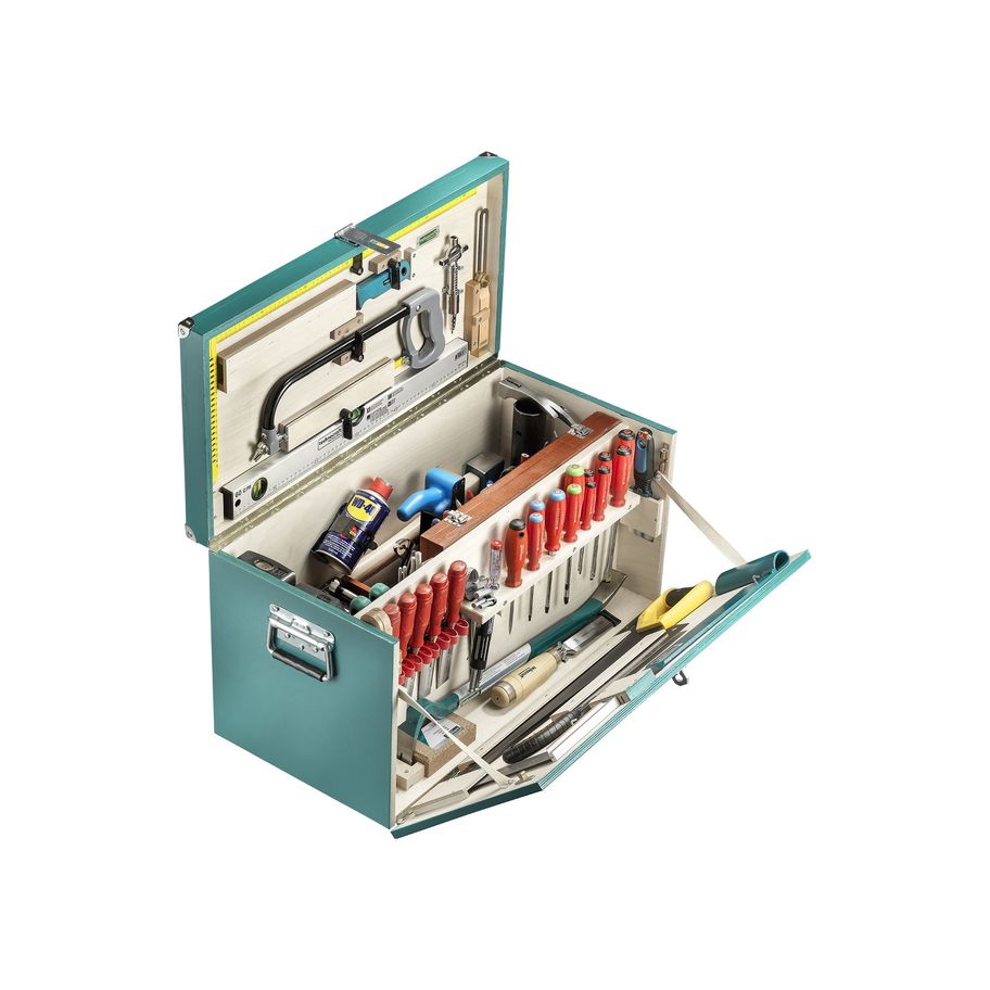 technocraft Zimmerei-Werkzeugkiste Massiv 167tlg